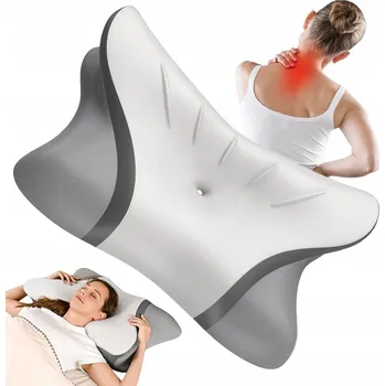 Polštář ORTOPEDICKÝ POLŠTÁŘ PROFILOWANA MEMORY POLŠTÁŘ PRO PODPORU KRKU