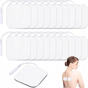 GELOVÉ ELEKTRODY SADA 40 KS PRO ELEKTROSTIMULÁTOR TENS 5X5 CM