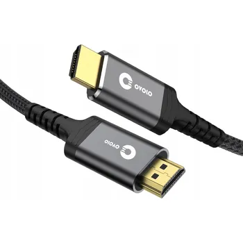 Video kabel Prémiový HDMI kabel 10 m 4K UHD 2.0 pro přehrávač, robustní a odolný