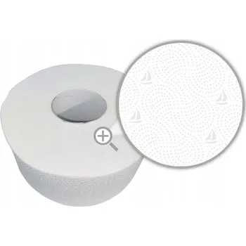 Toaletní papíry Suchý toaletní papír bez vůně Mistral 12 ks