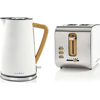 Rychlovarná konvice NEDIS KAWK510EWT + KABT510EWT + DOPRAVA ZDARMA