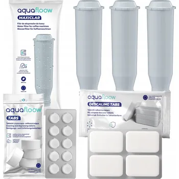 AquaFloow pro kávovary Krups: 3x filtrační patrony filtr odvápňovač