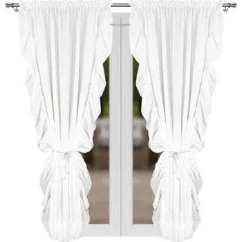 Závěs Fliying Dekorační závěsy s řasící páskou Canberra - bílá 145x160 cm (cena za 2 ks)