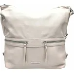 Tapple Velká perleťově bílá kabelka a batoh 2v1 Lotty