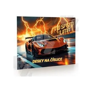 desky na sešit Desky na číslice Auto 3-97326, Karton P+P