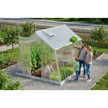 Skleník skleník LANITPLAST LIMES Viva V7/4,5 2,47x4,48 m PC 4 mm LG4706