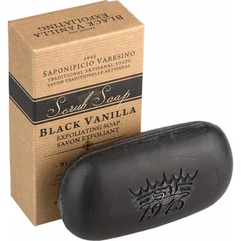 Mýdlo Saponificio Varesino Black Vanilla peelingové mýdlo 300 g