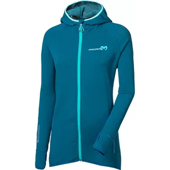 TISPA MERINO HOODY dámská funkční sportovní mikina s kapucí PROGRESS