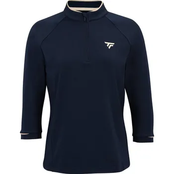 Dámská mikina Dámská mikina Tecnifibre W Thermozip 3/4 Sleeve Marine S