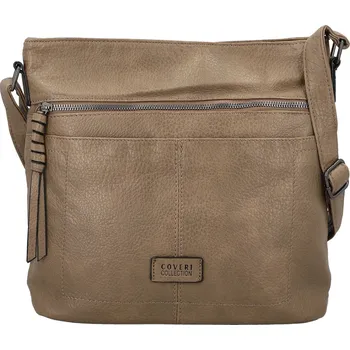 Kabelka Dámská crossbody kabelka taupe - Coveri Chantalls new taupe