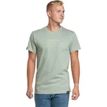 Meatfly pánské tričko Sign Mossy Green | Zelená | 100% bavlna