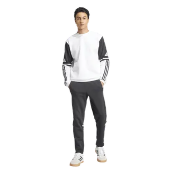 Bavlněná tepláková souprava Adidas Squadra 25 Sweat bílo černá Velikost: XL