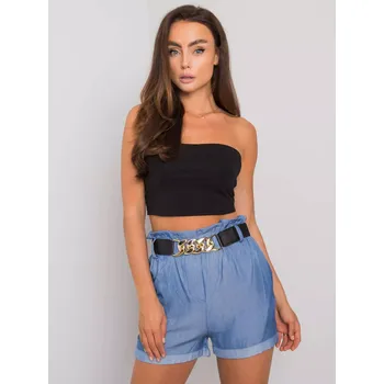 Dámské kalhoty DHJ SN 13189 šortky.05P modrá XL