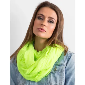 Šála Dámský šátek AT CH ST 858.34P fluo žlutý jedna velikost