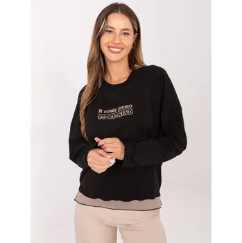 Dámská halenka Halenka RV BZ A907.08P černá jedna velikost