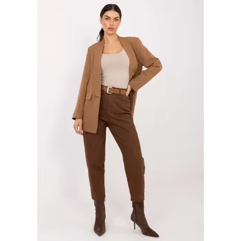 Dámské kalhoty VM SP jeans SK152 76.09 hnědá L