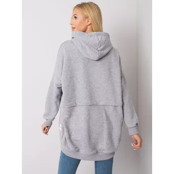 Dámská mikina Mikina RV BL 7095.30P šedá jedna velikost