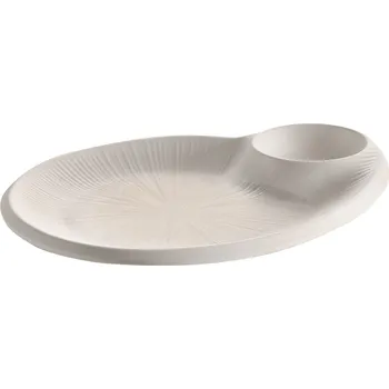 Talíř APS Melaminový mělký talíř, 240x200 mm | APS, Blush