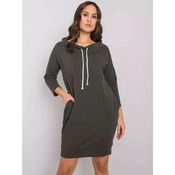 Dámské šaty Šaty RV SK 4597 1.97 khaki S/M