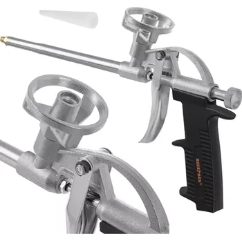 Vytlačovací pistole Kovová pistole na montážní pěnu BIGSTREN s regulací