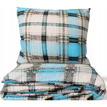 Povlečení KREPOVÉ POVLEČENÍ 160X200 VZOR BÍLÁ HRUBÁ POLSKÁ