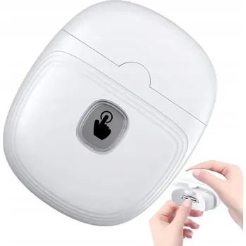 ELEKTRICKÝ ZASTŘIHOVAČ / TRIMER NA NEHTY MINI S LED OSVĚTLENÍM PRO MANIKÚRU