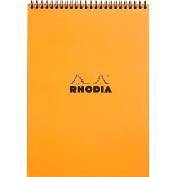 Notes Rhodia A4 oranžový