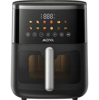fritéza Horkovzdušná fritéza Mova FD10 Pro Max 2000W 6 l černá