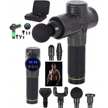 Masážní přístroj MASÁŽNÍ PISTOLE NA TĚLO SUPER VÝKONNÁ MASÁŽNÍ PŘÍSTROJ 150W ZAŘÍZENÍ PRO MASÁŽ