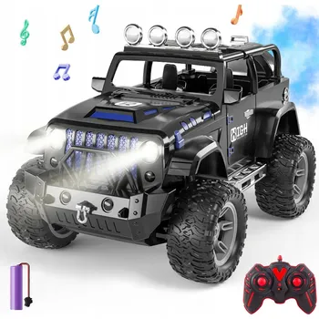 RC model auta TERÉNNÍ AUTO NA DÁLKOVÉ OVLÁDÁNÍ RC PILOT LED HRAČKA PRO DĚTI