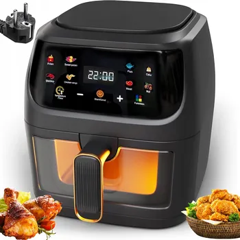 fritéza Horkovzdušná fritéza 8L s nepřilnavým povrchem - Air Fryer