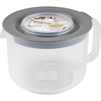 Mísa šlehací s víkem 2l šedá CZ