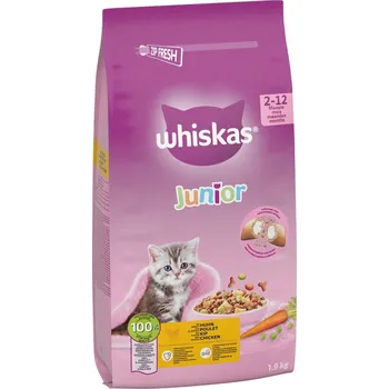 1,9kg Whiskas Junior s kuřecím masem