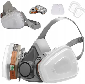 Maska proti prachu s uhlíkovými filtry pro ochranu