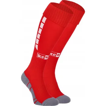 Štulpny Fotbalové štulpny KEEZA červené, vel. 41-44