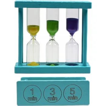 Hodiny PŘESÝPACÍ HODINY SADA 1 3 5 MINUT ČASOVAČ PRO DĚTI HODINY