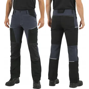 Pracovní obuv Pracovní kalhoty Specto Softshell šedé 3XL zateplené voděodolné