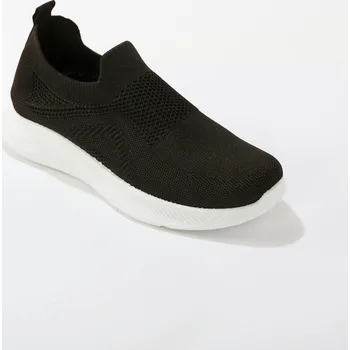 Dámské tenisky Lehké nazouvací slip-on tenisky černá 42