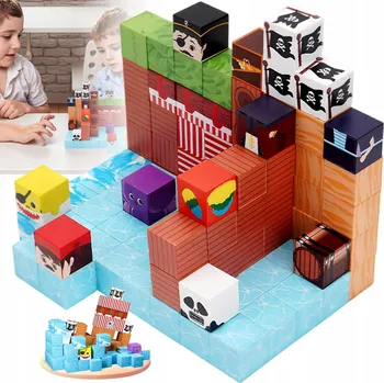 ostatní stavebnice STAVEBNICE 100 magnetických STAVEBNICE pro děti