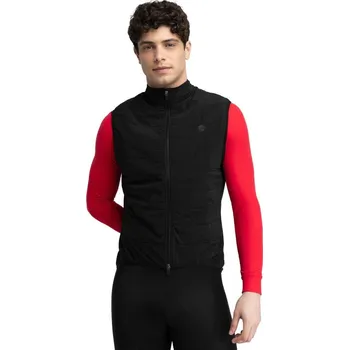 Cyklistická vesta SIROKO Pánská termální cyklistická vesta SRX Ultra Warm XS ČERNÁ