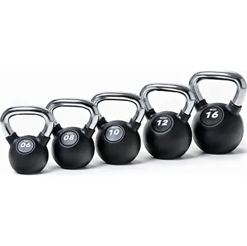 Kettlebell SEDCO RUBBER-CHROM PROFI 10 kg