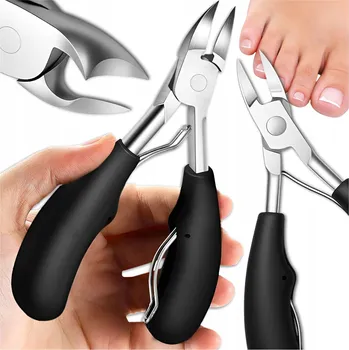Kleště na nehty ŠTÍPAČKY KLEŠTĚ NA ZAROSTLÉ NEHTY SILNÉ KŮŽIČKY NŮŽKY PEDIKÚRA