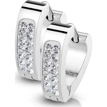 Náušnice Dámské náušnice z chirurgické oceli CLARA