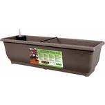 Truhlík samozavlažovací Torenie 75cm hnědošedý