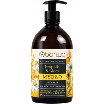 Mýdlo BARWA Receptury Natury Tekuté mýdlo vyživující - Propolis & Aloe
