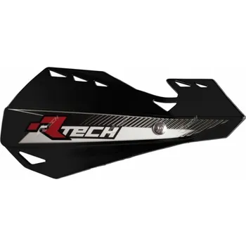 Chránič ruky pro motocykl Kryty páček Rtech Dual Evo černé - uni