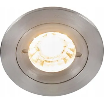 Bodové svítidlo Moderní vestavné bodové svítidlo ocelové kulatý IP44 - Xena