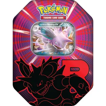 Společenská hra Pokémon TCG: Team Rocket Tin náhodný výběr
