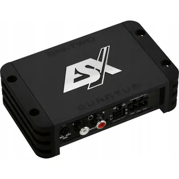 Hi-Fi Zesilovač 2-KANÁLOVÝ ZESILOVAČ ESX QM-TWOv3 MALÝ MIKRO ZESILOVAČ DO KOKPITU