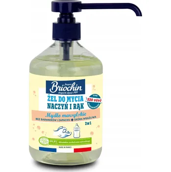 Mycí prostředek GEL NA MYTÍ NÁDOBÍ A RUKOU PRO CITLIVOU POKOŽKU 500 ML BRIOCHIN